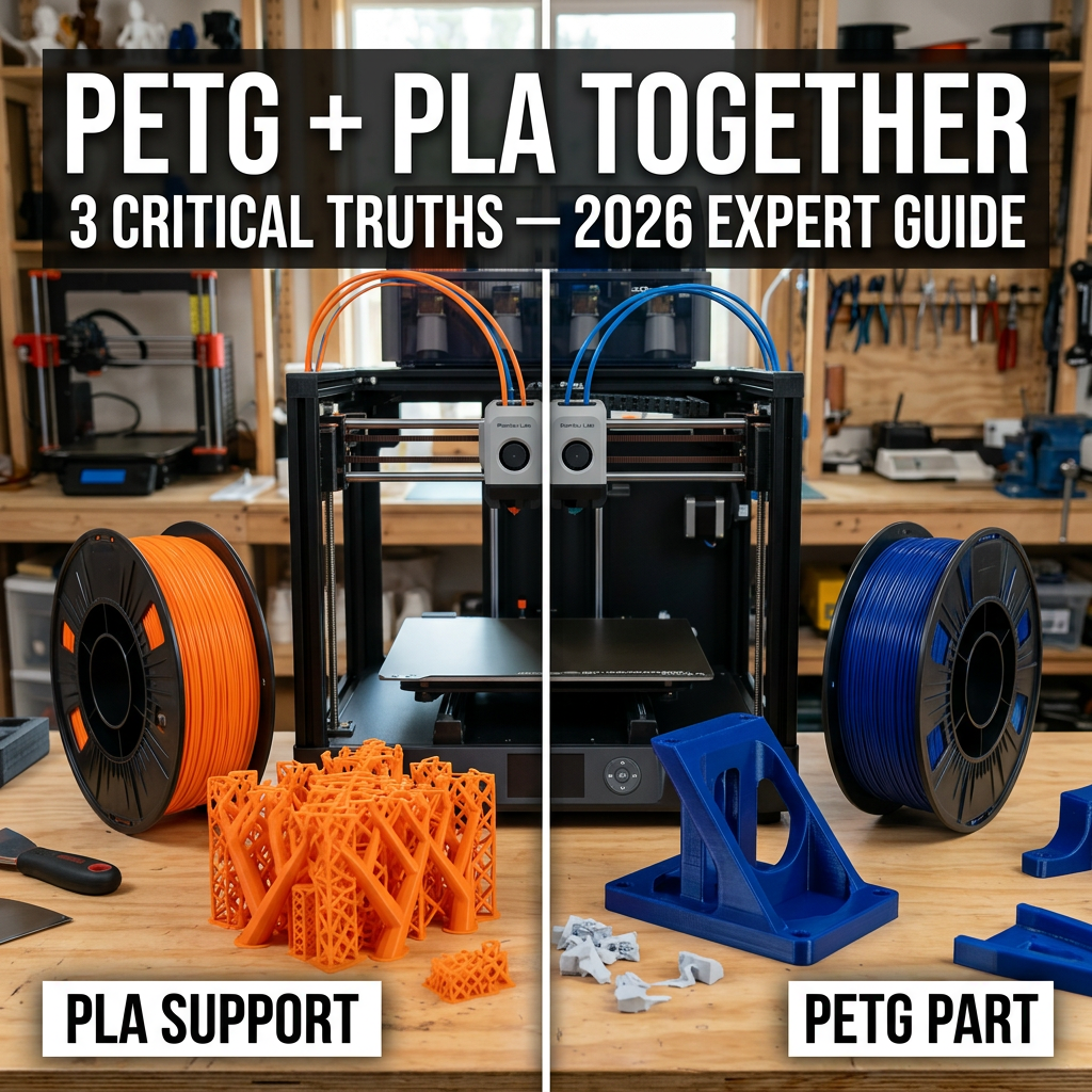Can I Print PETG and PLA Together? The 3 Critical | SigmaFilament