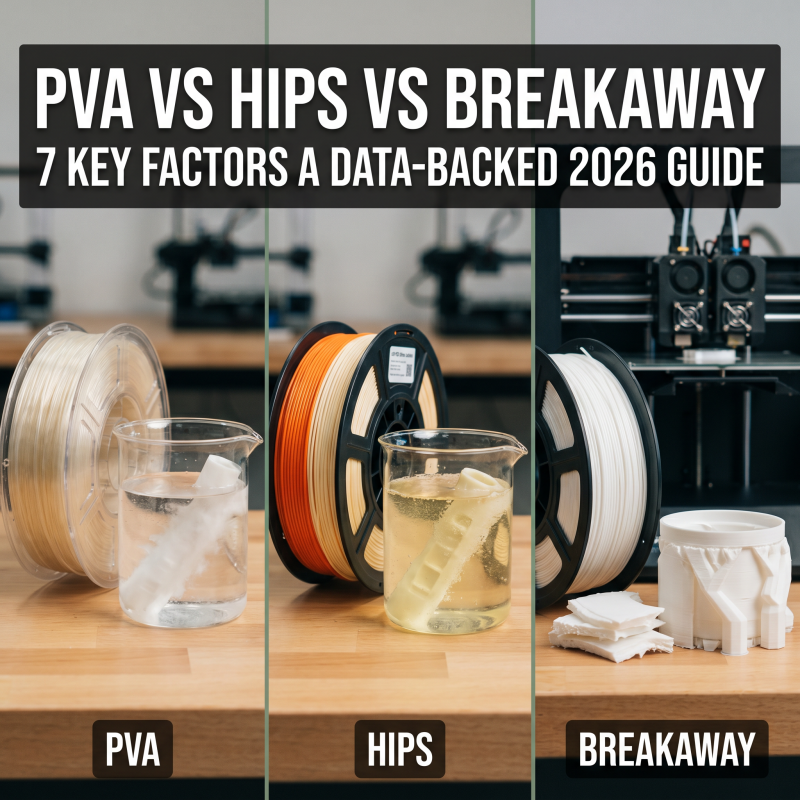 2026 Comparison: 7 Key Factors in the PVA vs HIPS vs | SigmaFilament